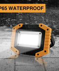 IP65 waterproof Beast Mode Brightness Rechargeable LED Work Light 1000 Lumens with Magnetic Base in rain