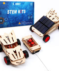 Rockin Build It Solar Car and Remote Control Kit for Kids Aged 8-12 with two cars and packaging