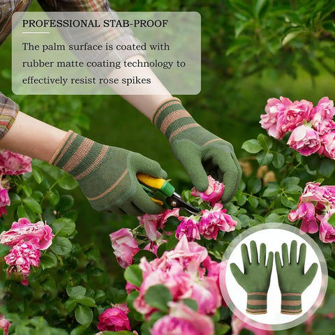 Garden gloves from Lawn Aerator Shoes With 2.2 Inch Heavy Duty Spikes Metal Shovel Garden Gloves Adjustable Straps One Size Fits All