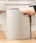 Under Desk Foot Warmer Portable Personal Electric Panel Heater For Office Quiet And Cozy Foot And Leg Warmer With Timer