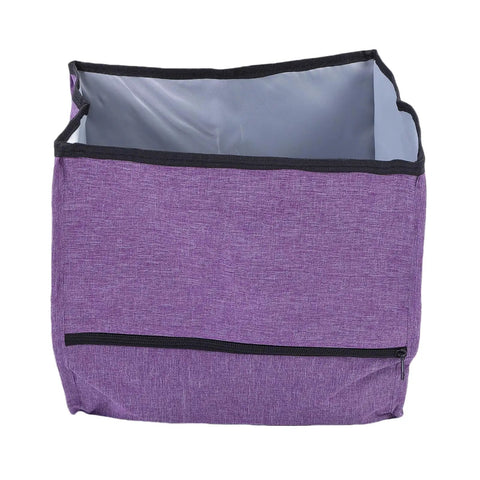 Serger Dust Cover For Overlock Machine 31x28x31cm Universal Fit Oxford Cloth Washable With Handle And Storage Pockets