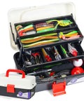 Open 3 Layer Tackle Box With Tackle Included, 321 Pcs Lure Kit Packed With Pliers, Crankbaits, Hooks, Weights And Accessories.