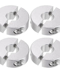 Beefy Double Split Shaft Collar Set For 10mm Shaft Clamp On 30mm Outer Diameter 10mm Wide 4 Pack Set Screw Stoppers