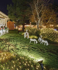 Portable Spike Light With Par 38 Bulb Bronze Finish Outdoor Spotlight For Yard And Garden illuminating festive garden decor