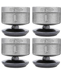 Adjustable Pipe Leg Levelers For 1 Inch Pipe Legs 4 Pack Stop Wobble And Add Height Floor Safe Easy To Use No Tools Needed