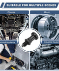 Push Fit Ball Nose Spring Plunger with Spring Return Knob M16x1.5 Threaded Index Plunger Carbon Steel Construction Retractable Fine Thread 8x8mm Pin Diameter Built Tough for Industrial Equipment used in chassis, mould, appliance, and machinery