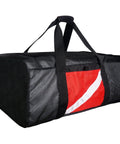 Rugged Large Mesh Dive Duffel Bag For Surf Scuba Snorkel Gear Beefy Heavy Duty PVC And 1600D Nylon Tote With Sturdy Zippers