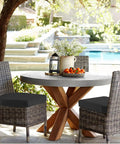 Outdoor Chair Cushions Set Of 2 Thick 17 By 17 Inch Waterproof Seat Cushions With Ties For Patio Furniture Great For Dining Chairs Built