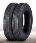 Heavy Duty Trailer Tires For Utility Boat Camper And Hauler Trailers, Sizes 20.5x8.0-10 And 4.80-12, side view