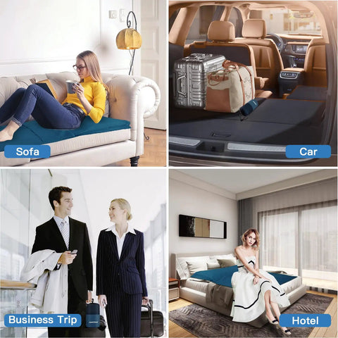 Ultralight Sleeping Bag Liner Travel Sheets And Adult Sleep Sack For Summer Use Ultra Portable for sofa, car, business trip, hotel