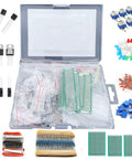Epic 1818 Piece Dope DIY Electronics Component Kit With Resistors Capacitors LEDs Diodes Transistors Zener And Rectifier Diodes PCBs