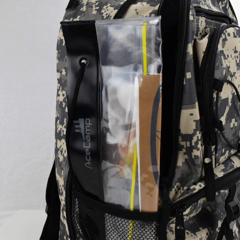 Waterproof Map Case Holder For Camping And Hiking in backpack side pocket