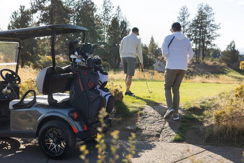Lightweight Men S C130 Cart Golf Bag Featuring 14 Way Club Dividers And Slick Pocket Layout Built Smooth For Fast Pace Rounds Hella Easy To Pack And Zip Up All Day Long On Course near golf cart.