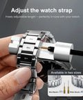 Comprehensive Pro Grade Watch Repair Kit for battery replacement and link removal resizing tool adjusting watch strap