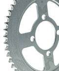 Close-up of heavy duty rear sprocket from Drive Sprocket Chain Combo For Yamaha TTR125LE Front 13T Rear 54T 428 Pitch 122 Links