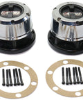 Locking Hub Set For Nissan Frontier 1998-2004, Pathfinder 1990-2004, Xterra 2000-2004, Pickup 1995-1997, 6 Stud Manual Locking Hubs With 28 Spline
