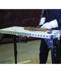 Pro Grade Height Adjustable Welding Table With 1000-Lb Capacity, Heavy Duty Metal Work Bench For Welding, Steel Construction