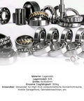 U Shaped Sealed Ball Bearing 6x30x8mm Steel 625 Guide Pulley Rail Bearing For Linear Motion, Rock Solid Heavy Duty Load Handling Up To 355kg, Smooth Rolling Wheel For Machinery And Equipment.