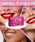 Do It Yourself Tooth Gems Kit With Light At Home Teeth Jewelry Kit For Men And Women Pro Grade Dental Gem Set 2025