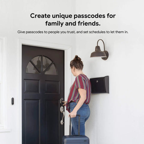 Tamper Proof Smart Lock With Led Keypad For Keyless Entry And Heavy Duty Protection Replaces Standard Deadbolt Straightforward Install For Front Doors In Classic Satin Nickel Finish Lock Your Crib Down Tight No Sweat