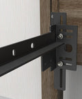 Rock Solid Adjustable Bed Frame Extension Brackets with Bolt On Footboard Attachment Kit for Headboard Only, close-up view.