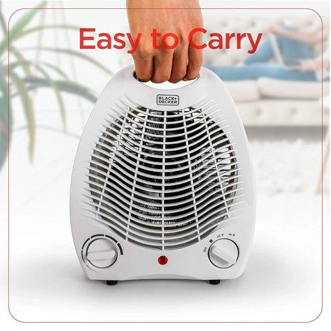 Cozy Personal Desk Heater For Office And Home Compact Space Heater With Three Modes Fan Low High Heat And Adjustable Thermostat
