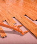 48 Inch Wrecking Bar With Dual Tines, Heavy Duty Pallet Buster With Steel Handle For Fast Deck Removal, Nails, Drywall, Flooring, And Siding Demolition, Renovation And Construction Made Easy. under hardwood flooring