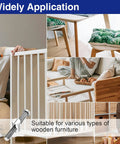 Collage showing diverse uses of hardware from Grab And Go All In One Crib Hardware Kit With 16 Hex Socket Cap Bolts And Barrel Nuts In M6 Sizes.