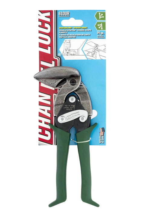 Premium Aviation Snips With Upright Right Cut Design Ambidextrous Grip For Smooth Handling Heavy Duty Sheet Metal Cutter Built Different To Shred Through Steel Tin Fast Top Shelf Pick For Any Garage Or Pro Build