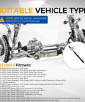 Power Steering Rack And Pinion Assembly For 1999 To 2006 Chevy Silverado 1500 And 2007 Silverado 1500 Classic 1999 To 2006 GMC Sierra