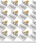 16 Pack Closet Door Ball Catch Set With Adjustable Ball Catches Strike Plates And Screws Stainless Steel Latch Drive Kit