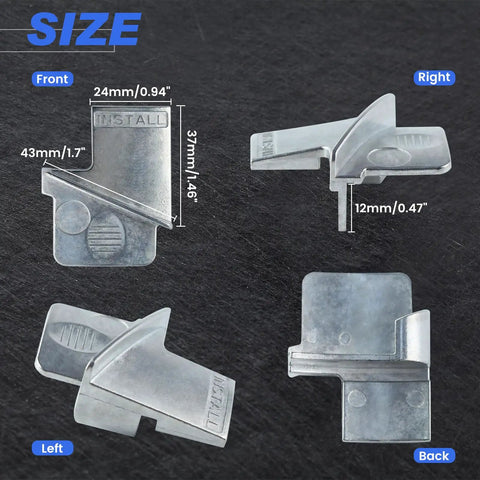 Stretch Belt Tool Kit For Cars Trucks And Other Vehicles Two Piece Belt Remover And Installer Set Made From Aluminum Alloy