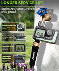 Smart Hose Sprinkler Timer That Makes Watering A Breeze With Rain Delay And Manual Auto Modes Fully Programmable Digital Irrigation