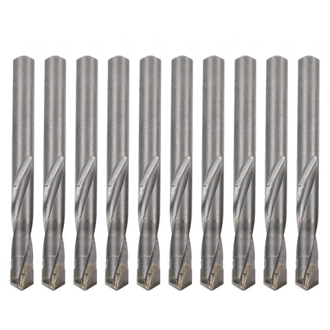 Tungsten Steel Straight Shank Drill Bits Set For PCB CNC Wood Metal Plastic Engraving Milling 9mm Diameter Pro Grade Kit For Precision Projects Today