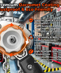 Half Ton Chain Hoist Come Along With 1100 Lbs Capacity 10 Ft Lift Lightweight Aluminum Frame High Strength Steel Chain Manual Lever Hoist with rustproof dacromet coating
