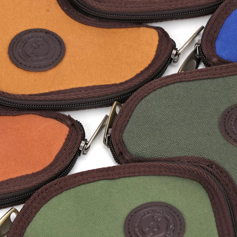 Rifle Bolt Holder Pouch Case Cover With Canvas Padding Tough As Nails Anti Rattle Protector in assorted colors.