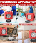 Industrial Grade HEPA Air Scrubber With 3 Stage Filtration Including MERV 10 Pre Filter And Activated Carbon for various applications