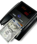 Pro Grade Counterfeit Bill Detector For US Dollars With Multi Method Verification UV Magnetic Infrared scanning $100 bill