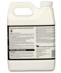 Back view of 1 quart can of Neutral contact adhesive 30NF for laminate, foam, wood, plywood and canvas with detailed instructions