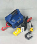 Professional Grade Electric Hoist With Portable Winch Design 500Kg Capacity Steel Wire Rope Lifter with control remote.