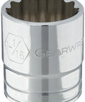 Half Inch Drive 12 Point SAE Socket, Size One And One Sixteenth Inch, Off Corner Loading Prevents Fastener Rounding, Chamfered Opening Guides Threads