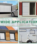Reflective Bubble Insulation Sheet With Double Sided Aluminum Foil Shield for windows, RV, garage door applications.