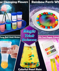 150 Hands On Science Experiments Kit For Kids STEM Projects Kid Friendly For Boys And Girls Volcano Chemistry Lab Tools Scientist Set Gift Idea featuring colorful, interactive science activities.