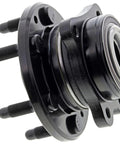Front Wheel Bearing And Hub Assembly For 2015 To 2020 Chevy And Gmc Canyon Colorado 4WD Replacement Part with sturdy black finish.