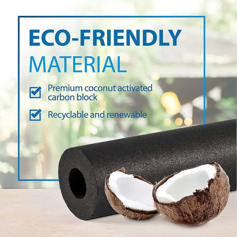 Replacement Water Filter For Filtrete 3US-PF01 And 3US-MAX Series, eco-friendly coconut carbon block material