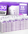 Power Mop Refills With 500 Plus Strips For Deep Clean Across Hardwood Tile And More, 30 Count Disposable Mop Pads To Replace Your Mop Fast, Grabs Dust Hair And Grime Like A Magnet For Quick Floor Cleaning. 30 disposable mop pads