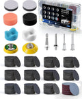 Pro Grade 2-Inch Wet And Dry Sanding Discs Set With 435 Pcs, 60 To 5000 Grit Hook And Loop Sandpaper, Polishing Kit, Buffing Pad Included