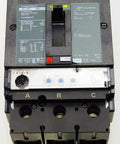 Pro Grade 250 Amp 3 Pole Circuit Breaker JGA36250U31X heavy duty panel part for electrical load centers, detailed front view.