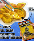 Rattlesnake Dissection Kit for Kids Kid Friendly Hands On STEM Science Toy With Carvable Model Dissecting Tray Plastic Tools And Synthetic Gelatin Material For Safe No Live Animal Learning For Ages Six And Up, with tray and guidebook