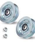 GY22172 Idler Pulley 2 Pack 3-5/8 Inch for John Deere L120 L130 42 48 Deck Replacement GY20067 GX20305 Lawn Tractor Parts